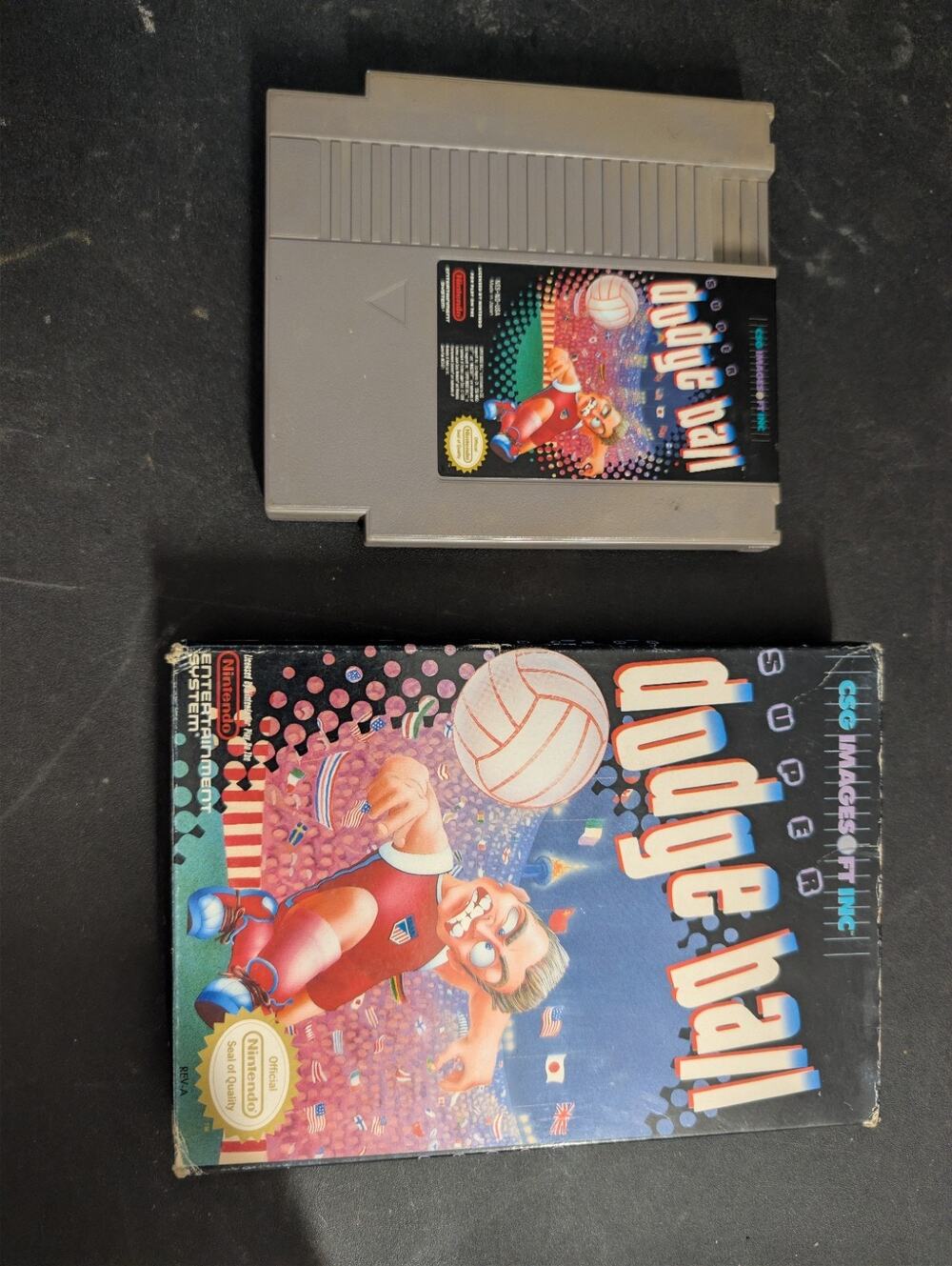 Super Dodge Ball NES w/ Box
